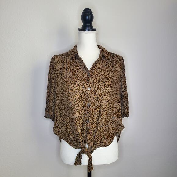 Free People Tops - Free People Celia Printed Top Small